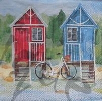Serviette beach cottage (d214) 2Stk.