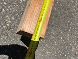 Holzbalken Fichte massiv verleimt  3250 x 160 x 80mm