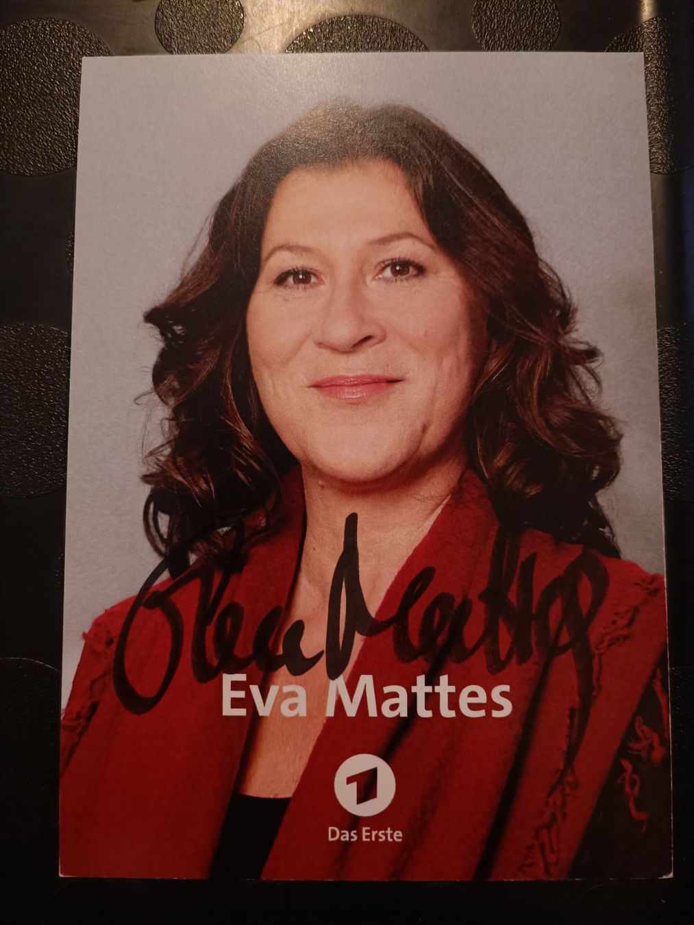 Autogramme: Eva Mattes - handsigniert -Autogrammkarte – Gebraucht aus Menziken von Artographs