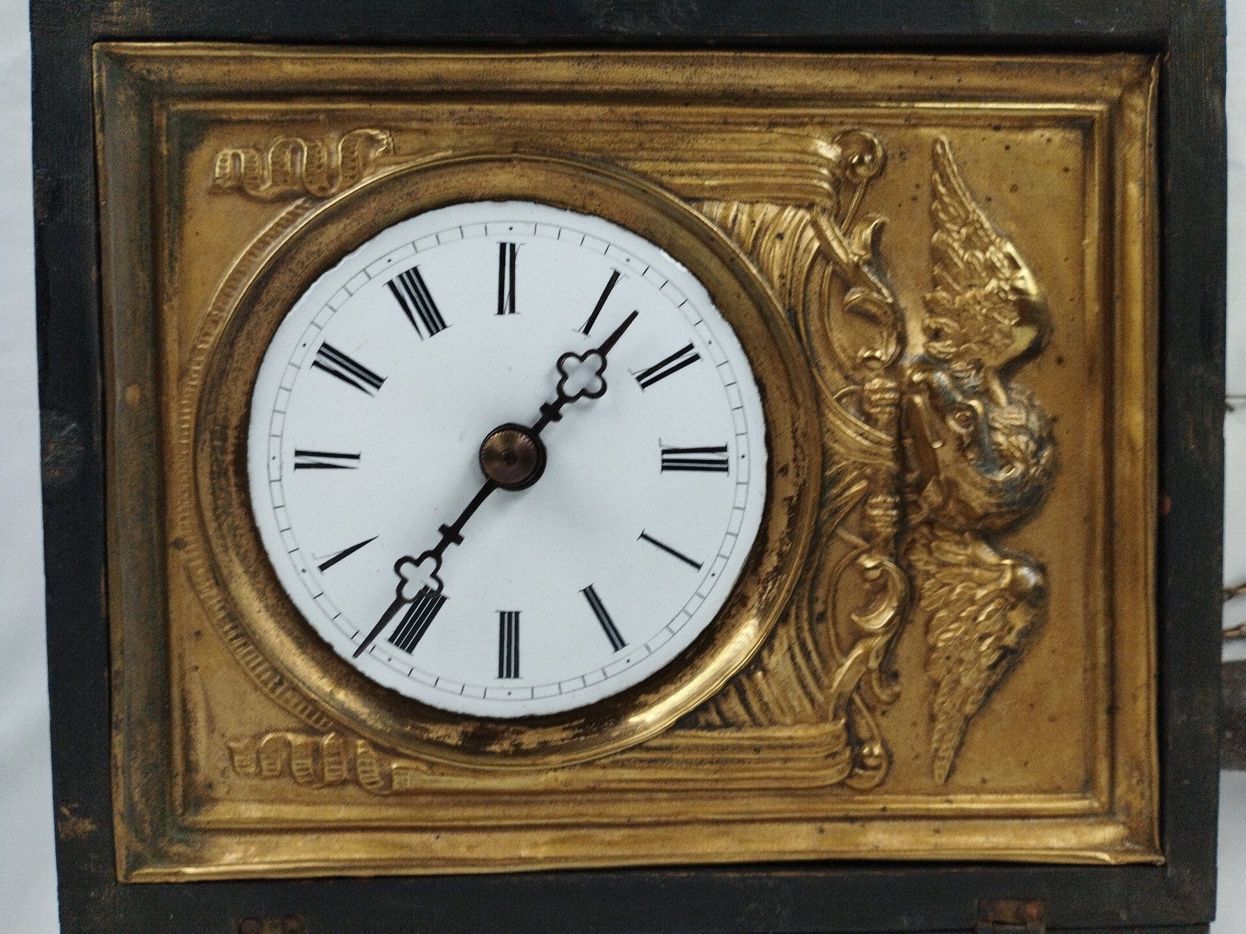 Orologi da terra & Orologi da parete: Rahmenuhr Antik - Biedermeier – Difettoso da Schübelbach venduto da Restwert_Schubelbach 1