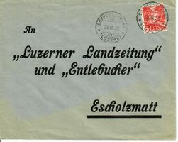 Brief, Doppleschwand 1938