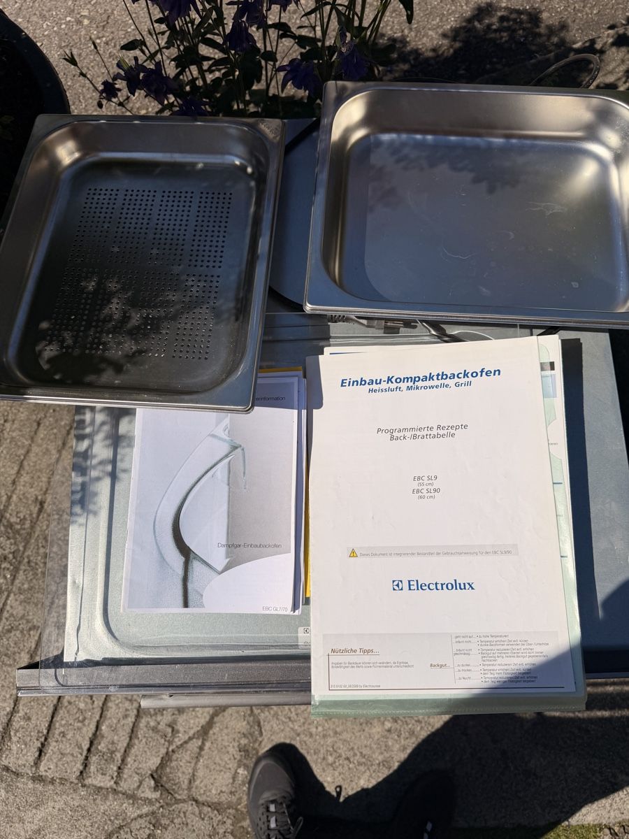 Electrolux Elettrodomestici da cucina: Electrolux Kompaktbackofen EBCSL90CN mit Mikrowelle – Usato da Luzern venduto da Scoba 5