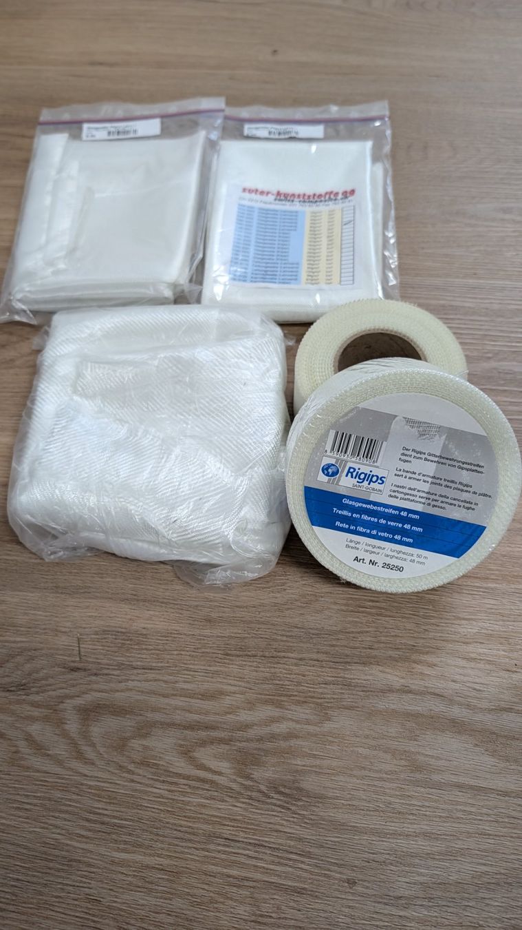 Füllmaterial: Glasfasergewebe – Neu und originalverpackt aus Bönigen von Twpin