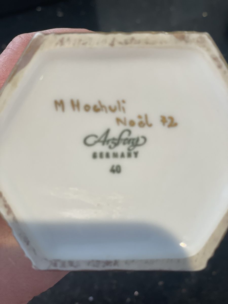Vasen & Gefässe: Vase en porcelaine – Gebraucht aus Chénens von krengikreng 1