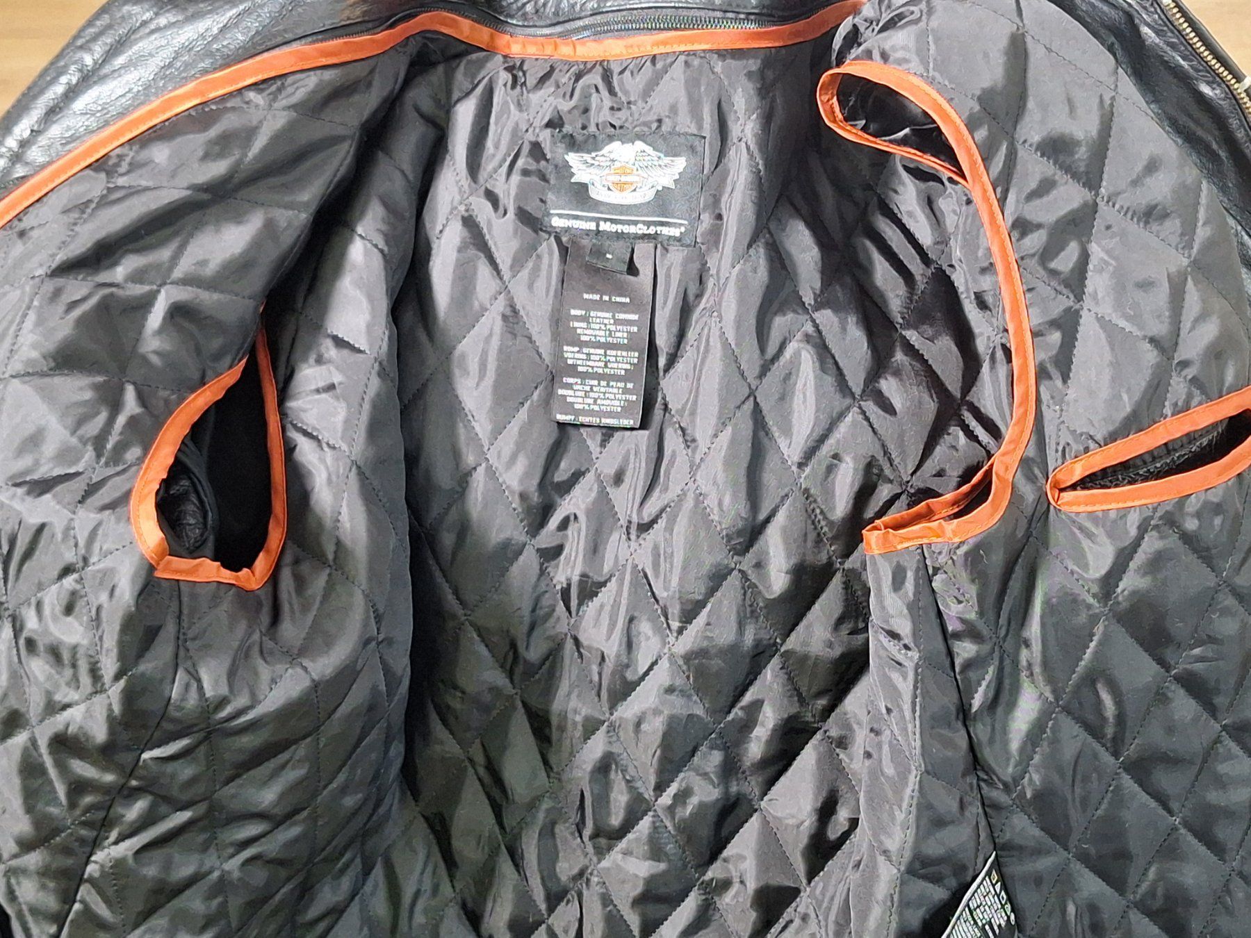 Harley-Davidson Giacche: Harley Davidson Lederjacke mit Innenfutter – Usato da Küsnacht venduto da Actares 4
