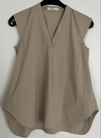 Lareida Top beige Gr. 38 Baumwolle