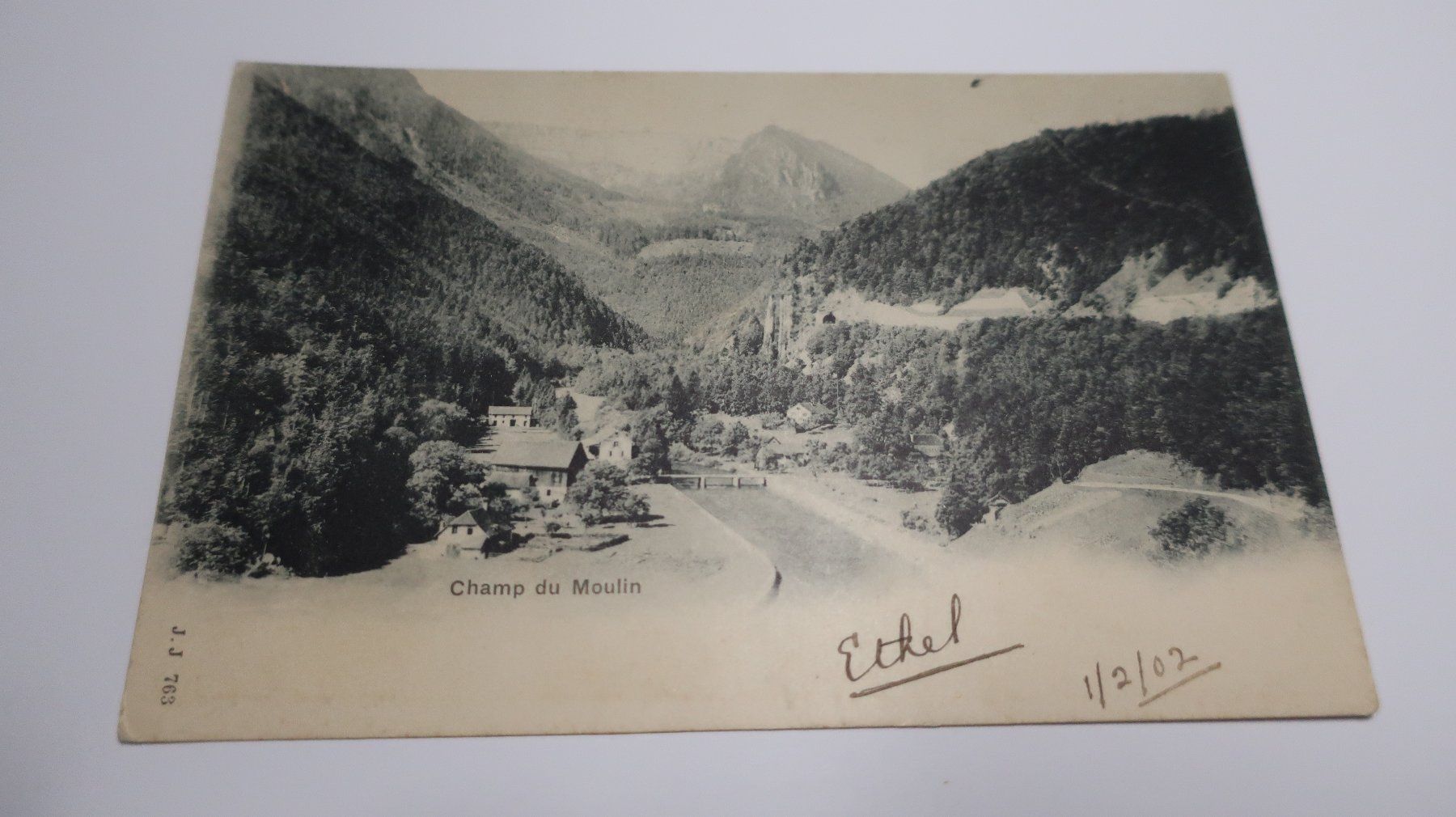 Cartoline postali: Champ du Moulin N° 763  1902 – Usato da Cormoret venduto da Pascalll2001 1