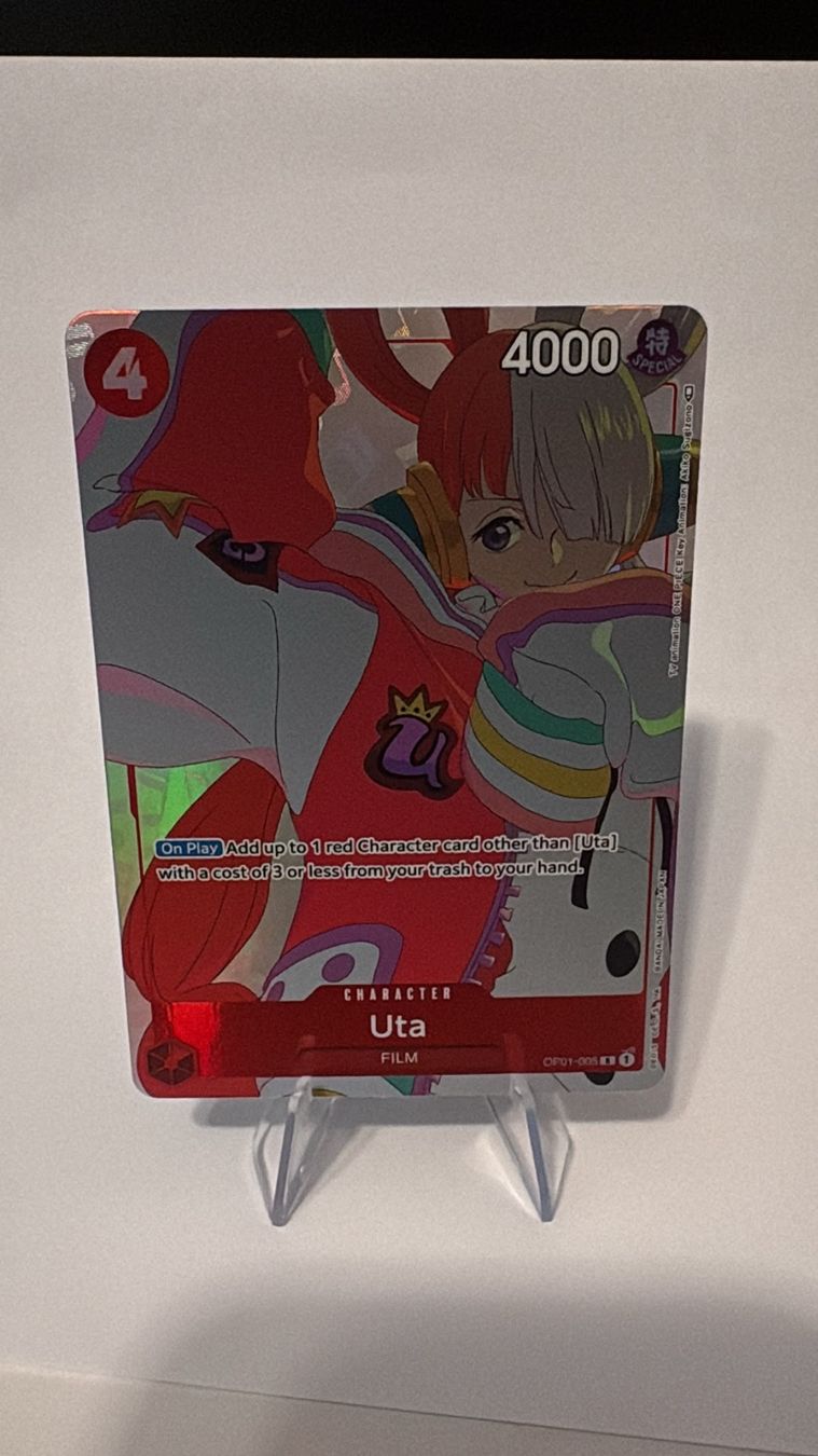 Bandai Sammelbilder & Trading cards: One Piece TCG - OP01-005 Uta – Neu (gemäss Beschreibung) aus Birsfelden von alex4127