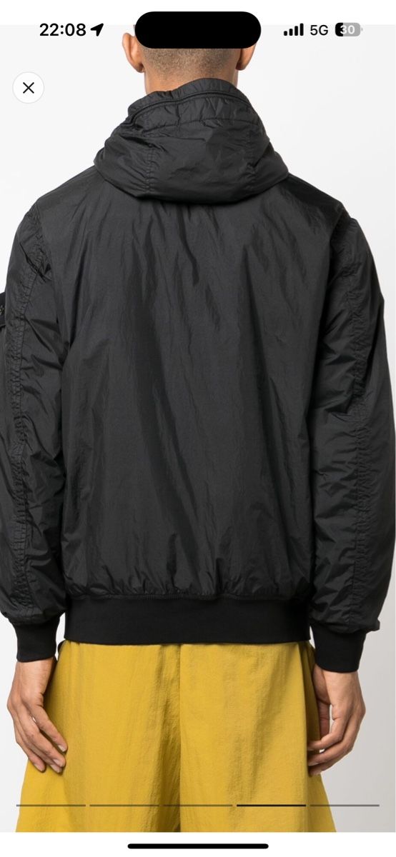 Stone Island Jacken: Stone Island Compass-patch zip-up jacket – Gebraucht aus Bern von Bern198810 5