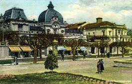 Genève - le Kursaal coloriert + 1909
