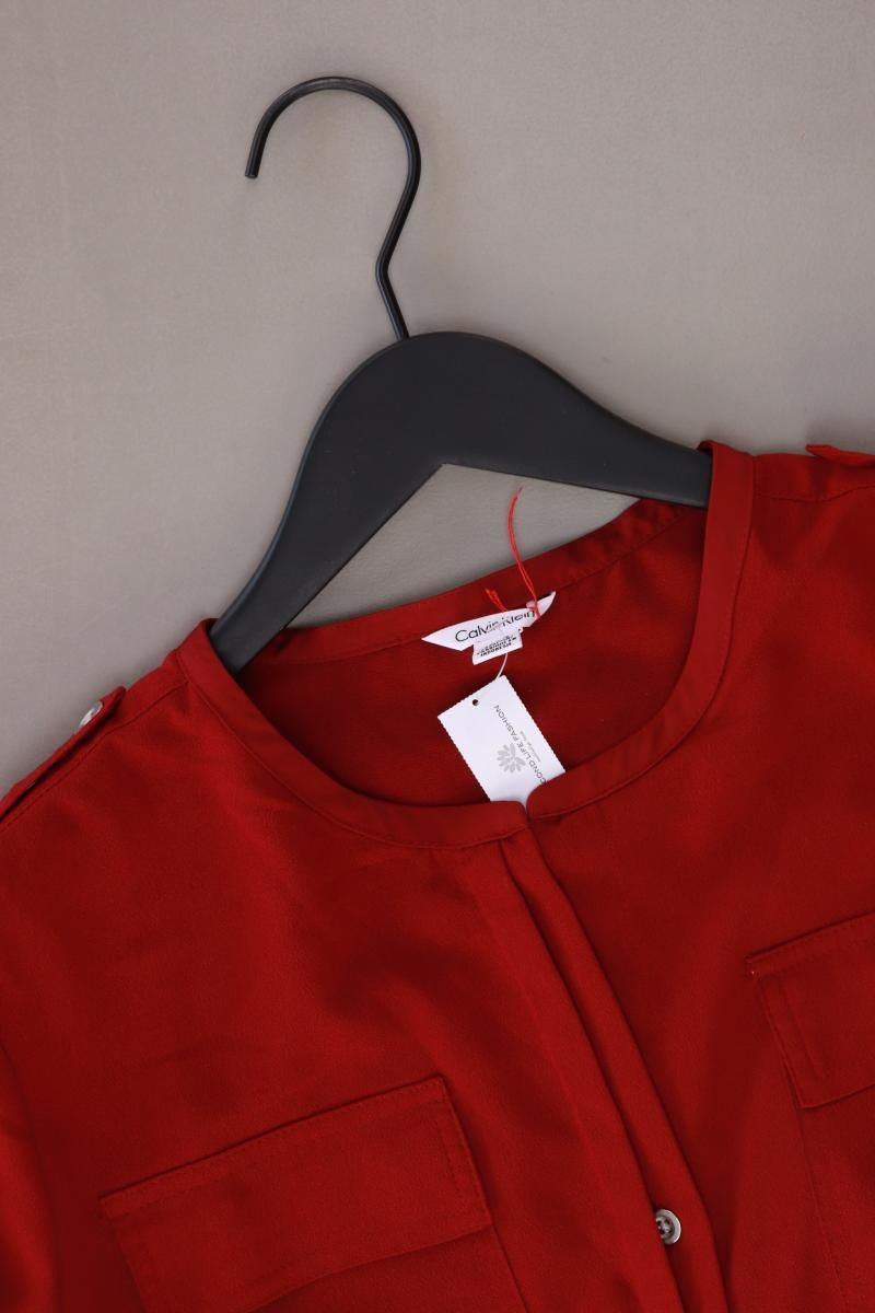 Blusen: Calvin Klein Langarmbluse Gr. L rot – Gebraucht aus Neustadt an der Waldnaab von SecondLifeFashion 2