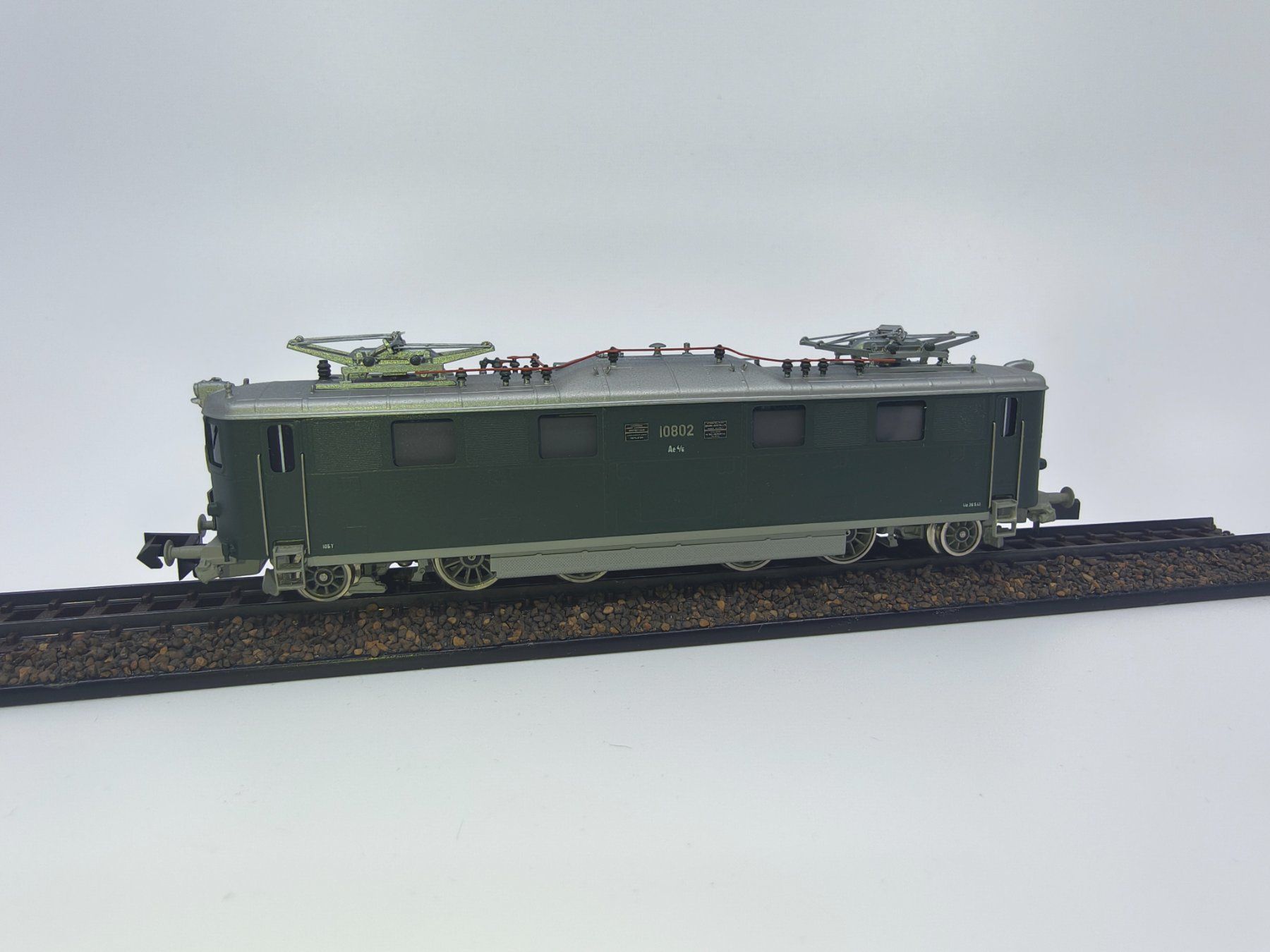 Lemaco Modellini di ferrovie: Lemaco Ae 4/6 10802, Analog – Usato da Wangs venduto da mobacom
