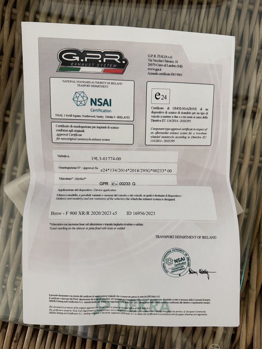 Sistemi di scarico: GPR Auspuff – Nuovo e nell'imballaggio originale da Kaiseraugst venduto da qua_k6kt 1