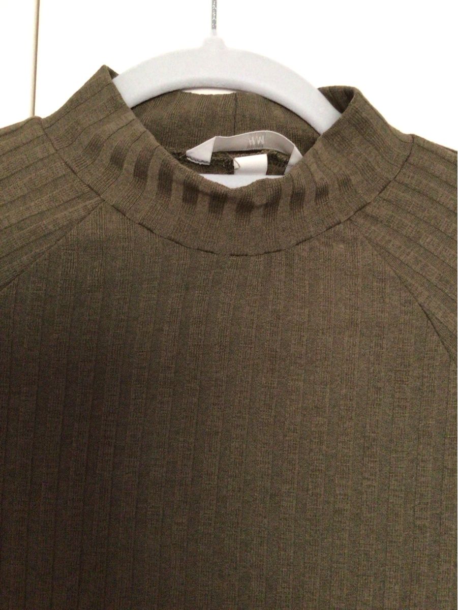 H&M Kleider: Olive gerade geschnittenes Kleid Gr. M – Gebraucht aus Steffisburg von lar_x57s 1