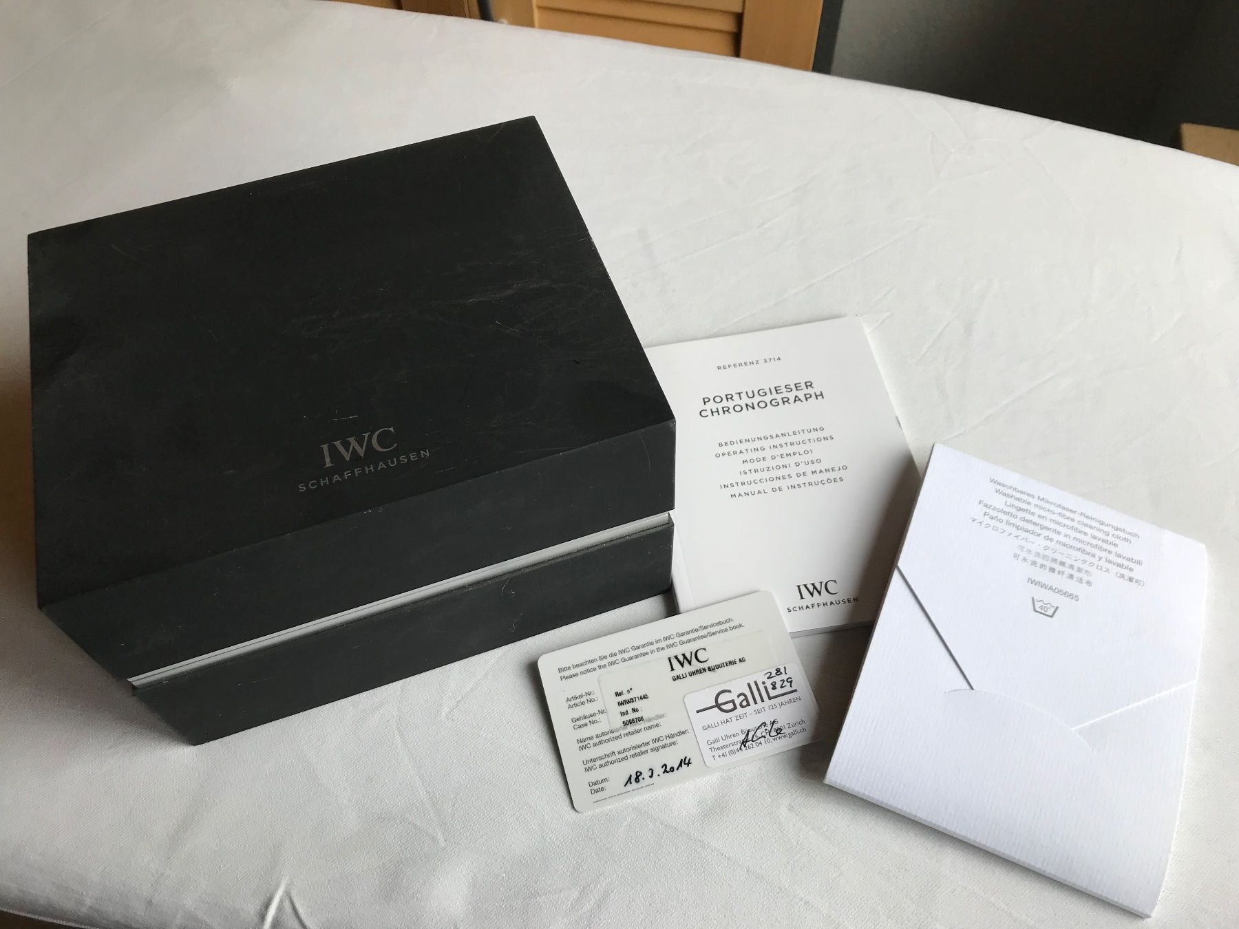 IWC Orologi: IWC Portugieser Chronograph – Usato da Ellikon an der Thur venduto da Hechtli 4