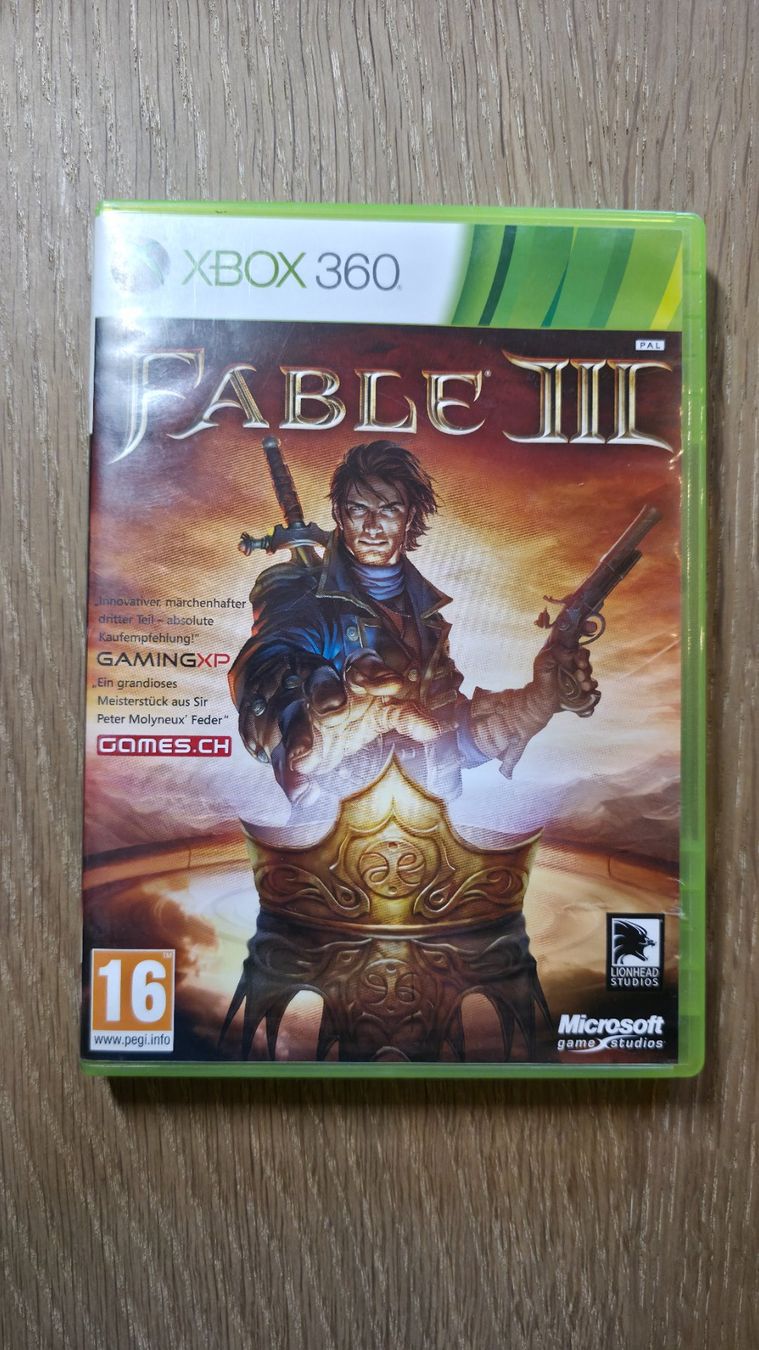 Microsoft Giochi: XBox 360, Microsoft Fable III, OVP – Usato da Sirnach venduto da TheMrFreeman