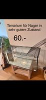 Terrarium Nager guter Zustand inkl. Zubehoer