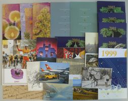 1985-2009, 26 PTT-Geschenkheftli aus dem Jahres-Abonnement