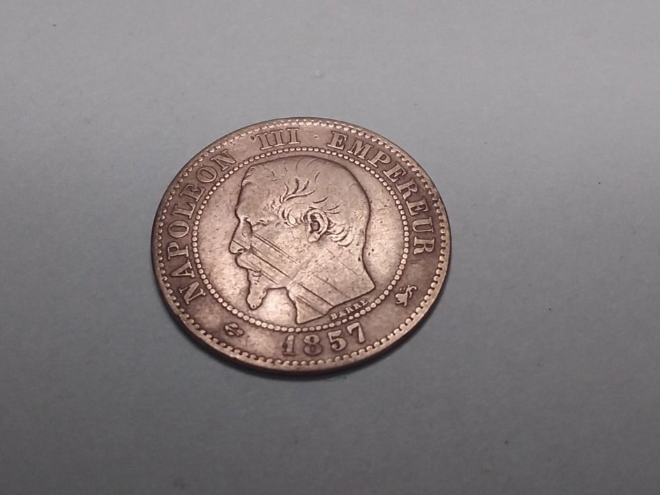 Tutti le monete: 2 centimes 1857 D – Usato da Neuchâtel venduto da pasprie