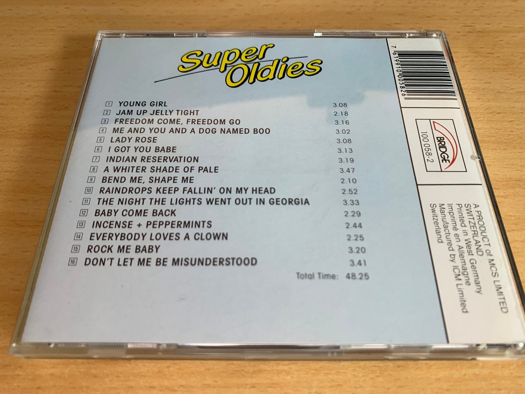 CD: Various – Super Oldies – Usato da Rikon im Tösstal venduto da Alpenmutz 1