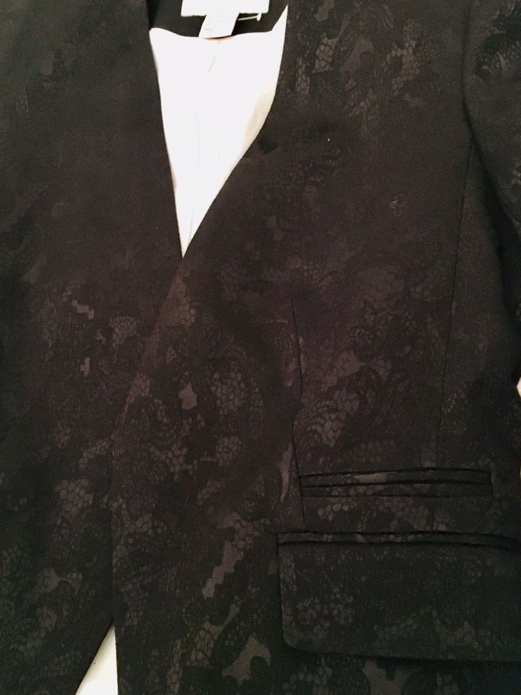 H&M Giacche: Blazer, Spitzenmuster, schwarz Gr 34 Neu – Usato da Stansstad venduto da InStyle8 5