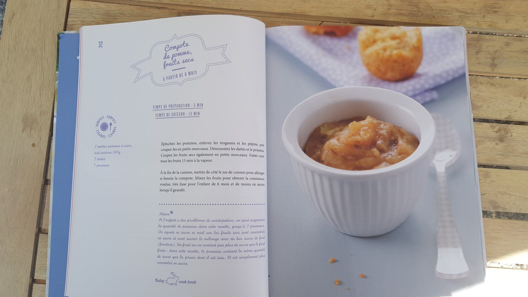 Bücher: Baby Cook - 100 purées soupes & compotes – Gebraucht aus Fully von Minouchka 1