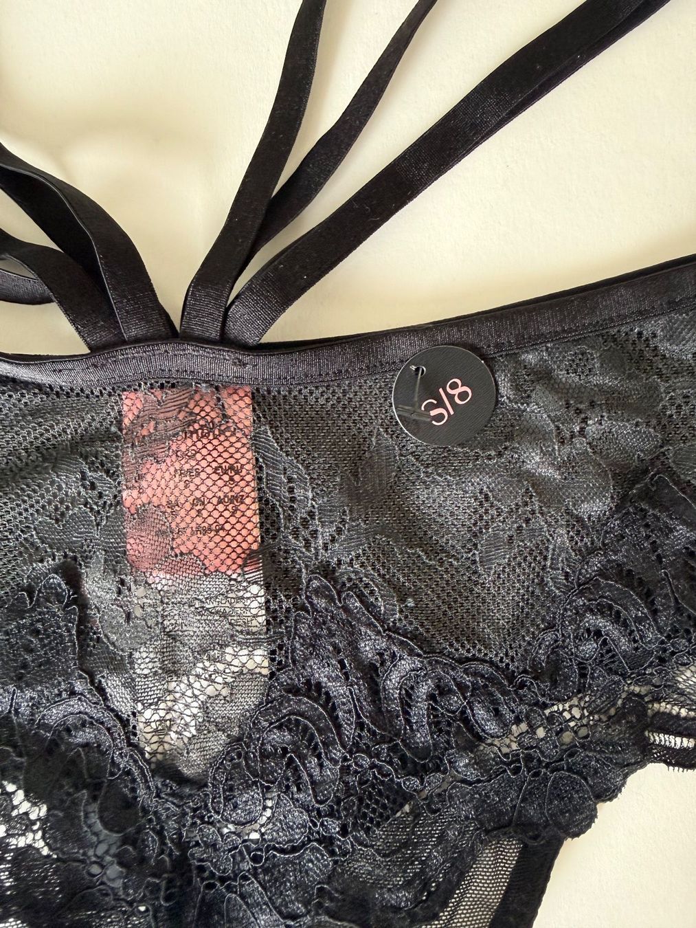 Hunkemöller Altra biancheria intima: HUNKEMÖLLER, String SIENNA, Grösse S, Farbe Schwarz – Nuovo e nell'imballaggio originale da Rudolfstetten venduto da gst_g7xl 1