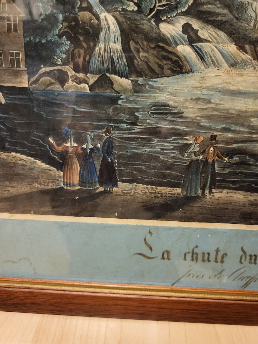 Foto & Immagini: Gemälde Reinfall  Schaffhausen – Usato da Degersheim venduto da Sonnenbiene55 8