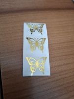Schmetterling Sticker Gold 30stk.