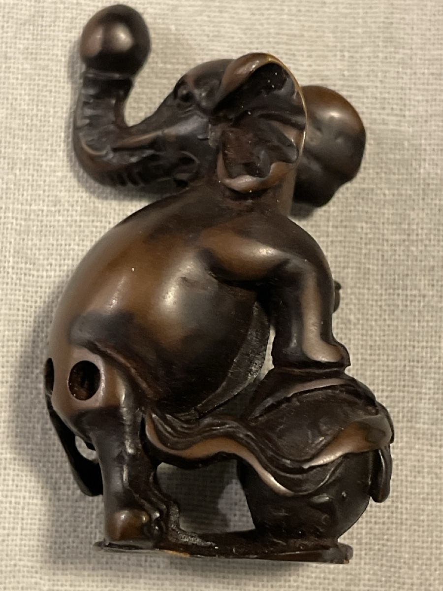 Figurines: Netsuke Holz, Elefant – D'occasion à Embrach par Gauvain1 1