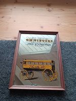 Deko Spiegel John Stephenson Omnibus Motiv Holzrahmen