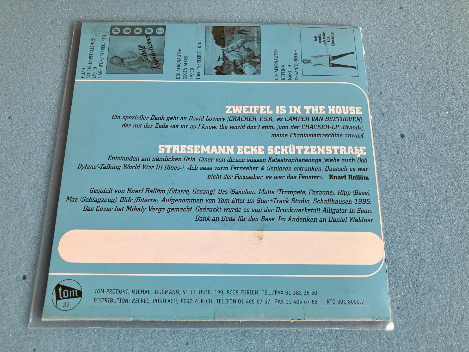 Dischi in vinile: Die Aeronauten – Usato da Aarwangen venduto da Jukebox3 2
