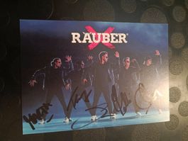 Räuber - handsignierte Autogrammkarte