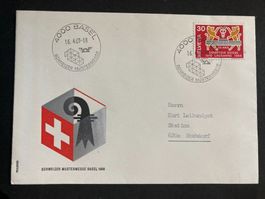 Schweiz 1969 Cachet+Stempel Mustermesse Basel