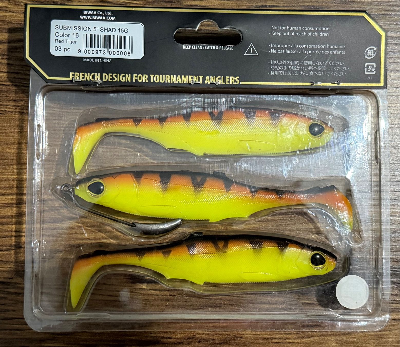 Esche: Biwaa SubMission Shad - 13 cm, 15 gr – Nuovo e nell'imballaggio originale da Widnau venduto da Fishingtackle_Oggy 1