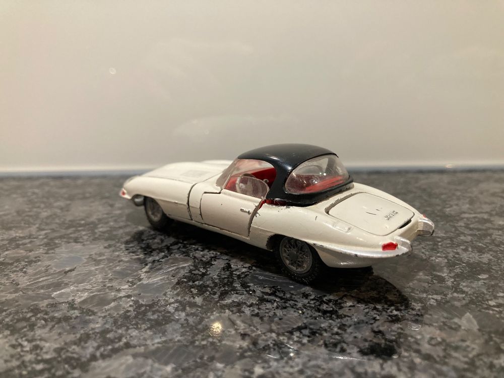 Modellauto Jaguar E-Type, 12 Zylinder von Tekno Dänemark (Gebraucht) in