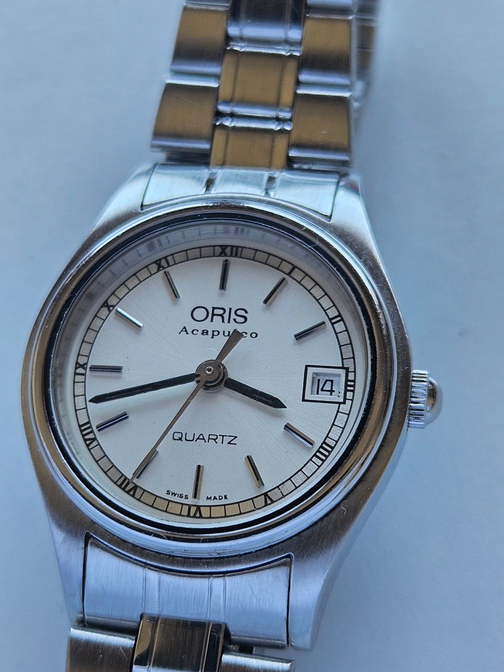 Oris Orologi: 550 Oris Acapulco Date Quartz Damenuhr – Usato da Berikon venduto da mmm21 3