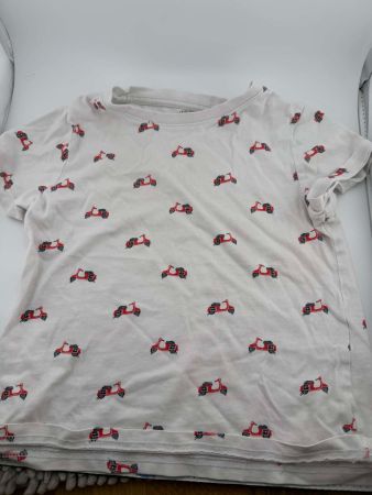 Süsses T-Shirt mit Rollermuster, Grösse 104 Kiabi
