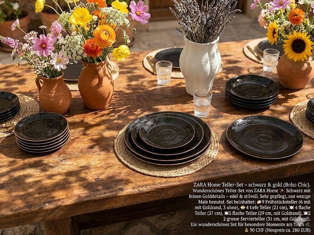 Set di piatti: Wunderschönes Geschirr,Teller, Belle vaisselle, assiette, – Usato da Mont-sur-Lausanne venduto da jojoaja