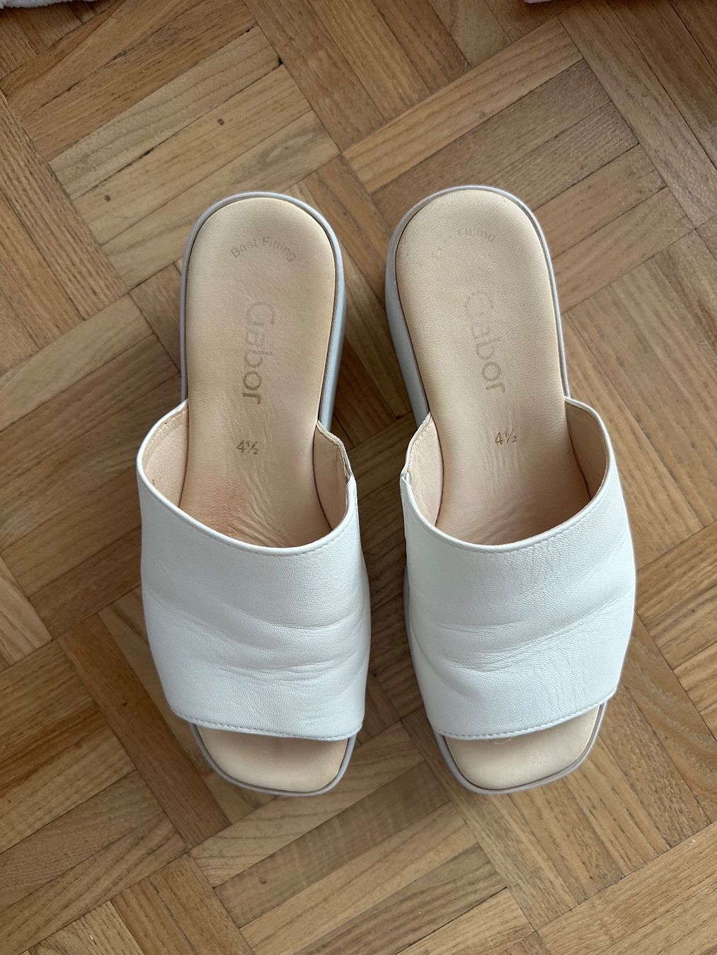 Gabor Scarpe da donna: Gabor Leder Pantolette Gr.37,5 – Usato da Zürich venduto da kuszi