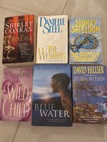 6 englische Bücher