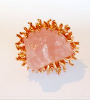 Rosenquarz Fingerring
