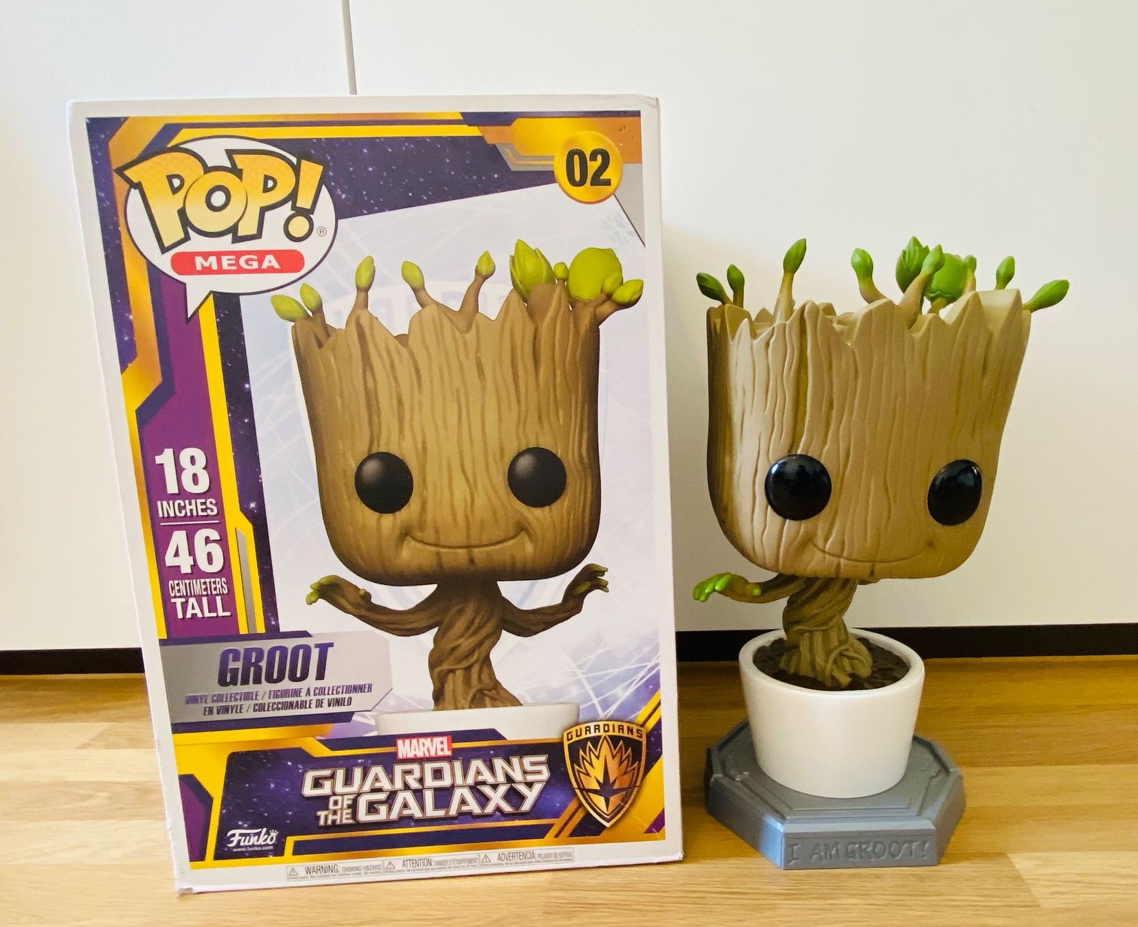 Marvel Figurines: Pop Mega, GROOT – D'occasion à Schwarzenburg par sarah2107