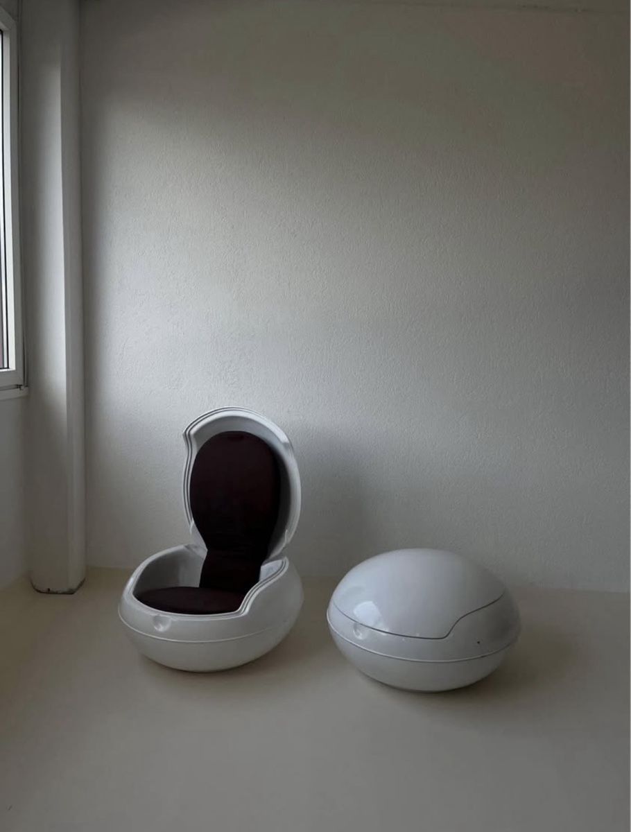 Poltrone: Garden Egg Chair par Peter Ghyczy – Usato da Servion venduto da marion13or 1