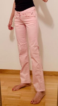 Rosa Tommy Hilfiger Jeans, Gr. 27/32, super Zustand!