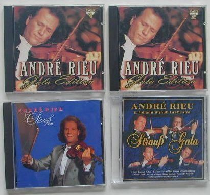 CDs: ANDRE RIEU Sammlung, 5 CDs,= alle zusammen – Gebraucht aus Zürich von Vinyl