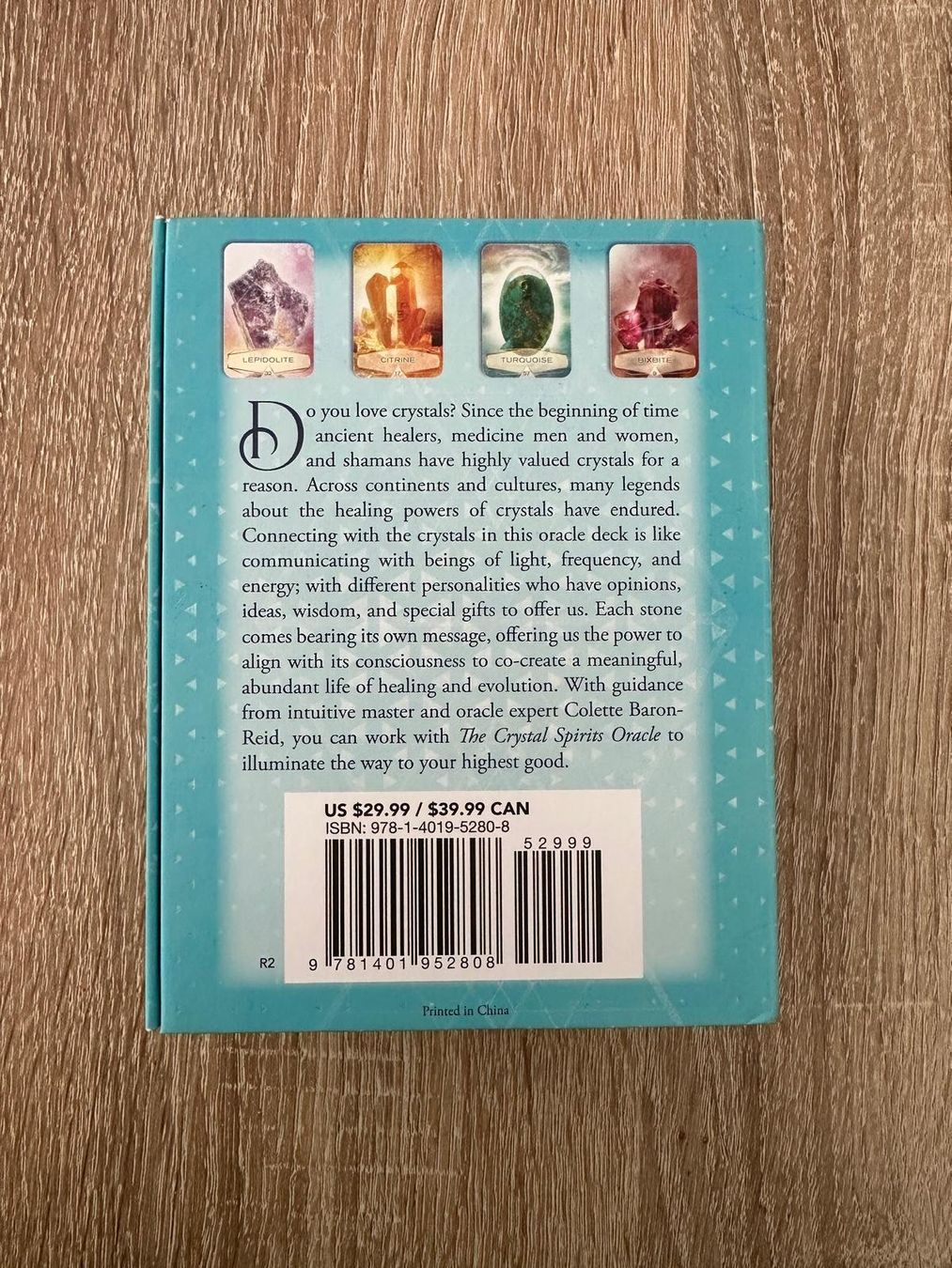 Spiele: The Crystal Spirits Oracle by Colette Baron-Reid – Gebraucht aus Zürich von giga82 1