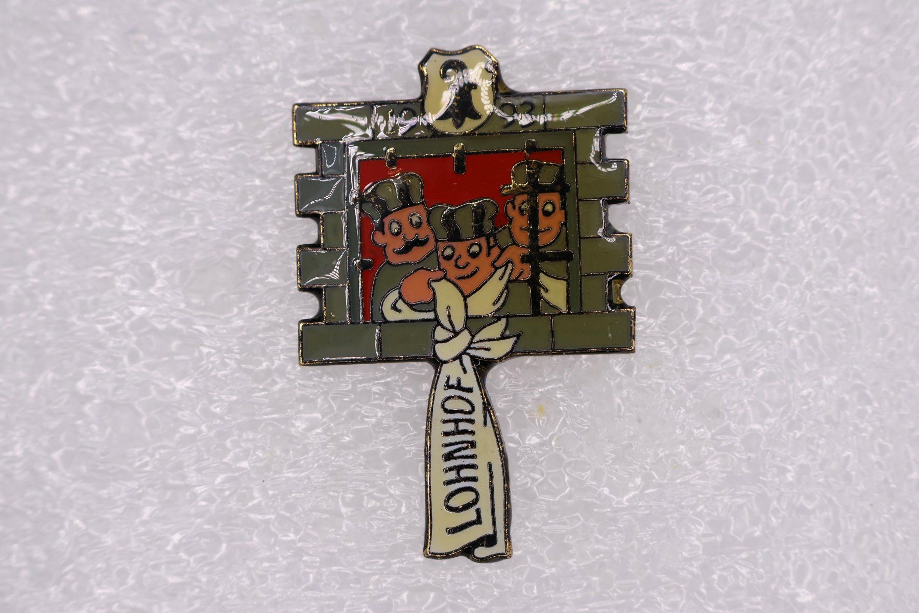 Placchette & Badge: Gefängnis  LOHNHOF  Basel  1993 – Usato da Winterthur venduto da Sammleroase