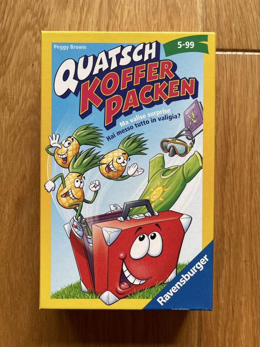 Ravensburger Giochi: Quatsch Koffer packen – Usato da Glattfelden venduto da Schmoni18