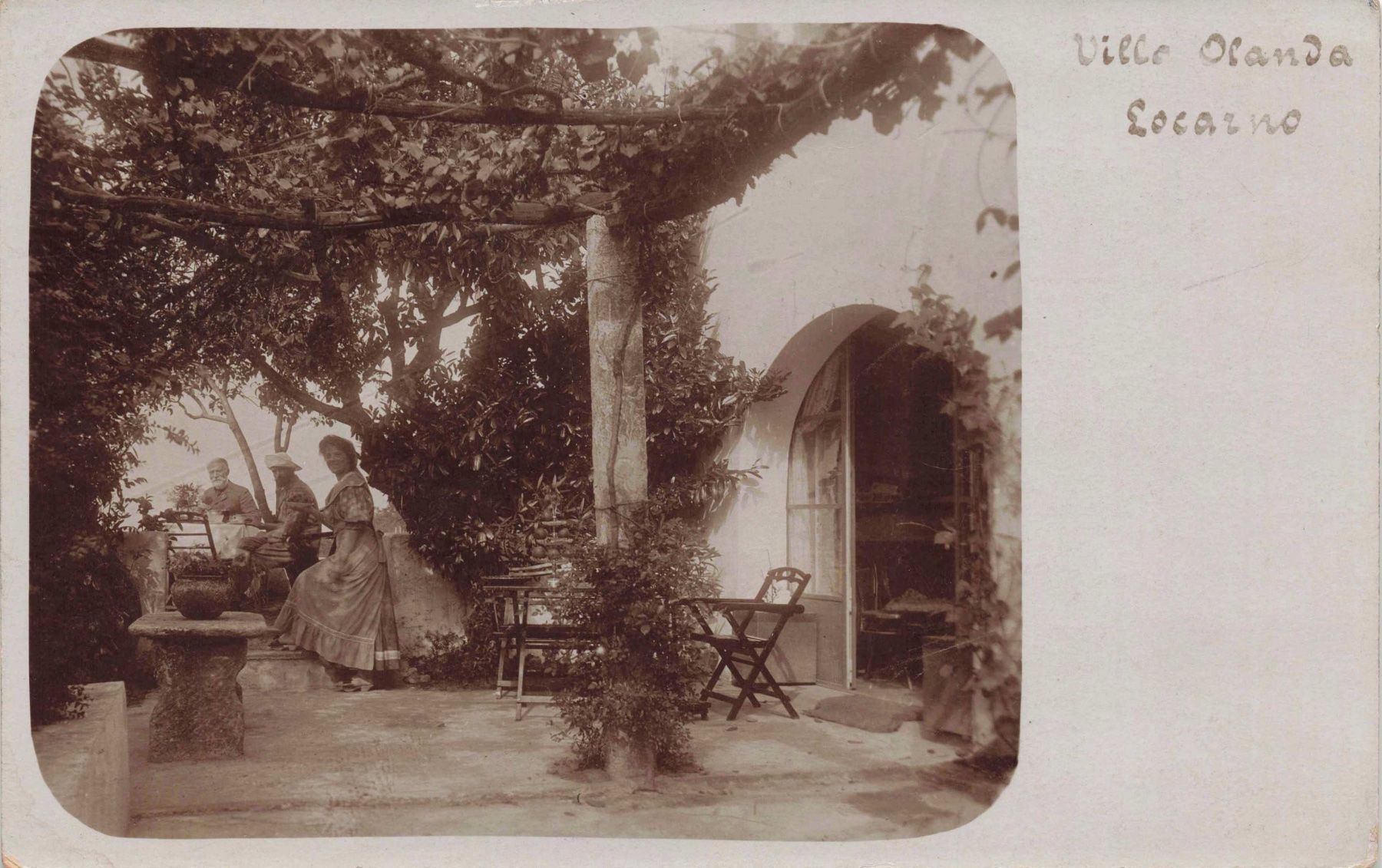 Ansichtskarten: Locarno villa olanda – Gebraucht aus Biasca von Blenio71
